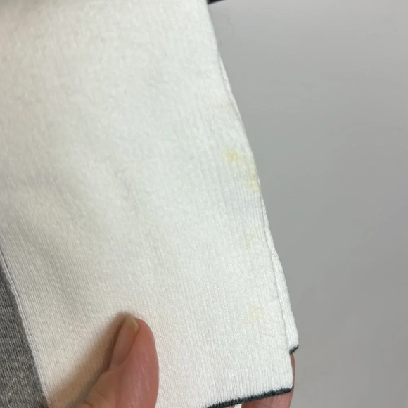 Love and Hope soft combed cotton color block scarf - Picture 4 of 4